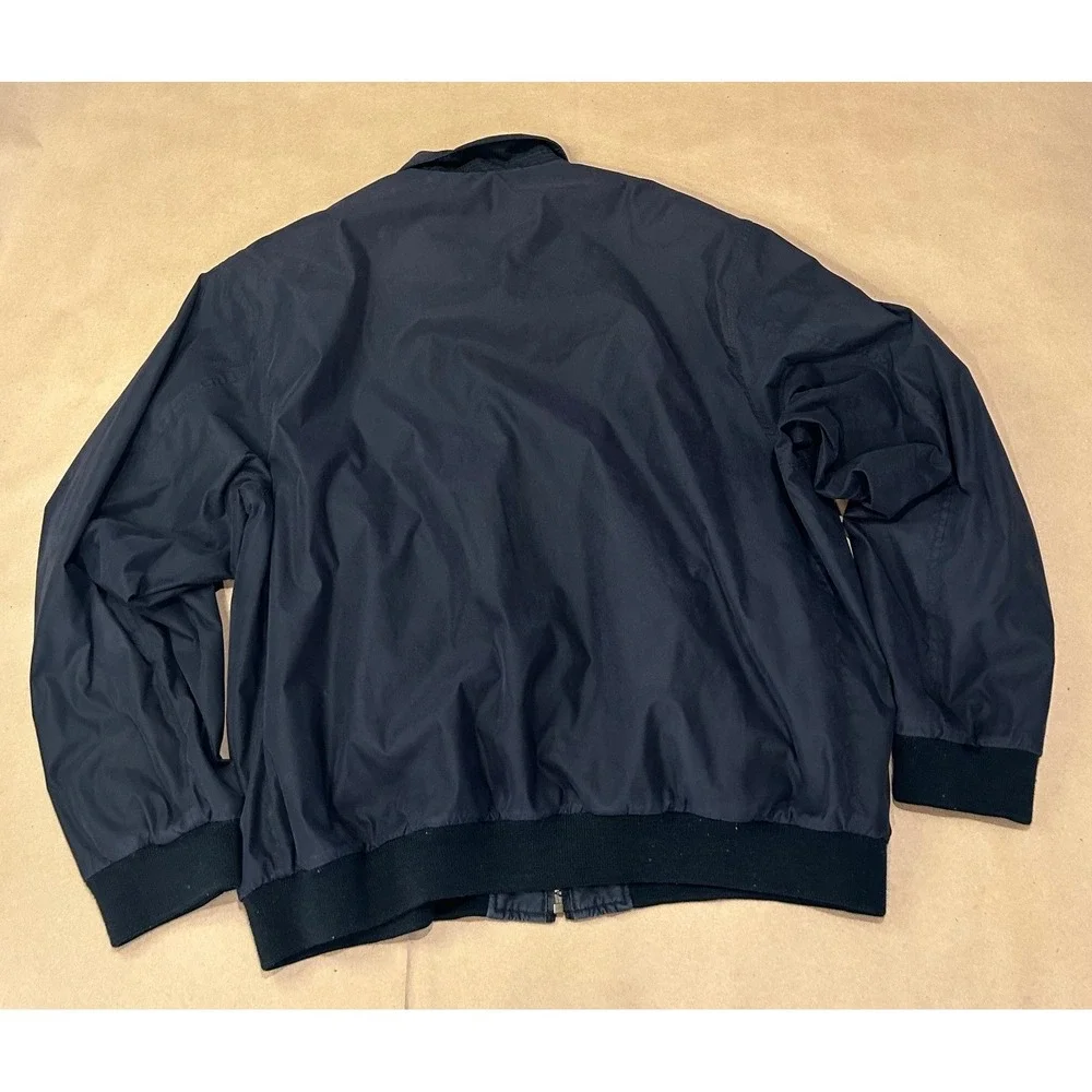 Weatherproof Black Bomber Jacket Full Zip Mens XL